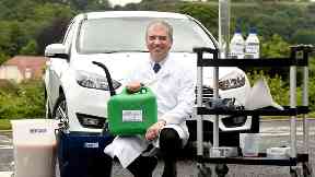 Whisky: Car is powered by distilling by-product.