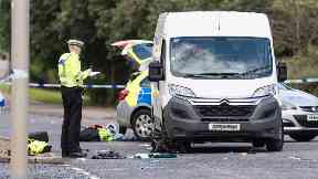 Great Northern Road: A cyclist has been taken to Aberdeen Royal Infirmary.