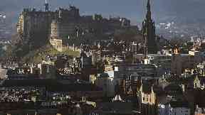 Edinburgh: Scotland's top tourist destination (file pic).