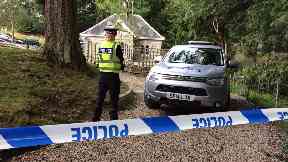 Falls of Bruar: Ali Ahmed's friends tried to save him during the incident.