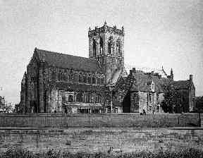 Burial: Marjorie Bruce was laid to rest in Paisley abbey.