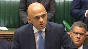 Mr Javid said temporary accommodation had already been offered to all Grenfell families