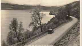 Trees: Roadside had less vegetation in the 1930s.