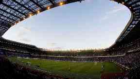 Murrayfield: Hearts will play their home games at the national rugby stadium until November.