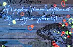 A verse appears under UV light.