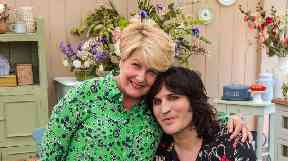 Sandi Toksvig, left, and Noel Fielding, right, are the new presenting team.