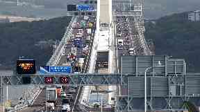 Traffic: Bridge opened around 2am on Wednesday.