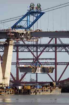 The Queensferry Crossing will take on the road traffic.