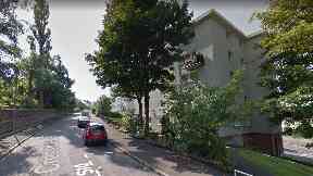 Crosslees Drive: Man was taken to hospital.