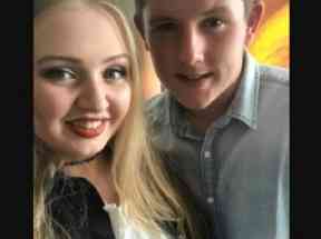 Chloe Rutherford and Liam Curry