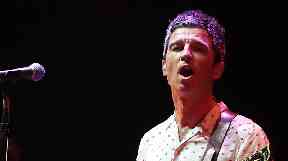 Noel Gallagher performed at the Manchester Arena on Saturday.