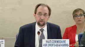Zeid Ra'ad al-Hussein, the UN human rights chief