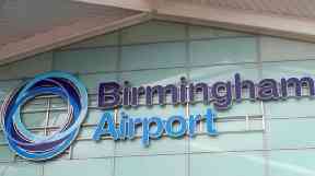 The men were detained at Birmingham Airport after landing on a flight from Istanbul