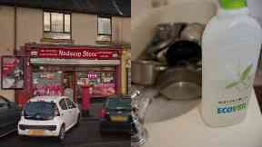 Nadeem's: The thief threatened workers.