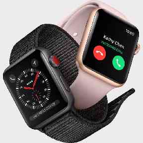 The new Apple Watch will allow users to make calls and send texts without a smartphone.