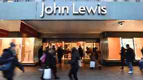 The John Lewis Partnership saw pre-tax half yearly profits fall by 53.3%.