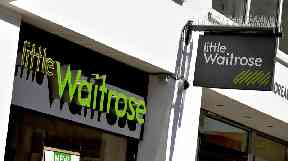The company operates 353 Waitrose shops across the UK.