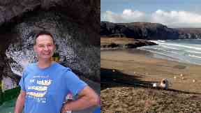 Cliff Beach: He had been missing since July.