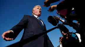 'Barbaric': Donald Trump (file pic).