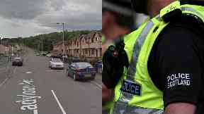 Ladyloan Avenue: Street was cordoned off by police.