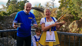 Swede feeling: Ellinor Persson awarded coveted golden spurtle.