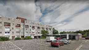 Arrest: The incident happened in the Glenwood Centre in Glenrothes.