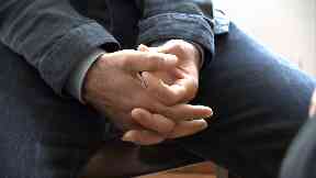 Home: Refugee says his family do not want to relocate.