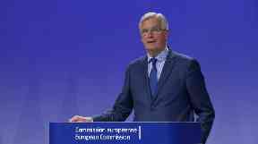 Michel Barnier said the two sides were at a 'deadlock'.
