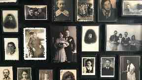 Artefacts: The victims' personal belongings on display.