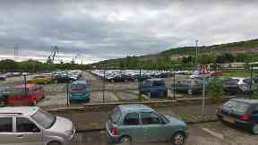 Arnold Clark: Car captured on CCTV.