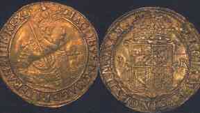 Stolen: The James the VI coin was taken in 2015.