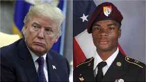Donald Trump's call to the family of Sergeant La David Johnson has sparked controversy
