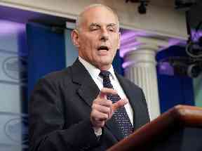 General John Kelly's son was killed in action in Afghanistan in 2010