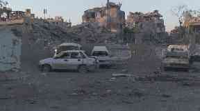 The UN says 80% of the city is destroyed or uninhabitable.