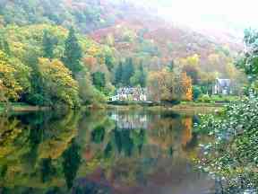 Morning light on Loch Ard.