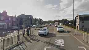 Auchmill Road: Girl was with her mother.