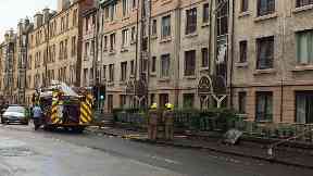 Edinburgh: Slateford Road closed.