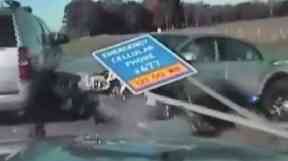 A police chase involving a 10-year-old in Ohio was brought to an abrupt stop by officers