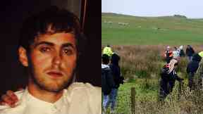 Search: Despite a massive police operation, Mr Ritchie is yet to be found.