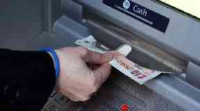 Demand for cash is expected to fall as people use contactless more.