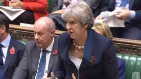 Theresa May Commons 01/11/2017