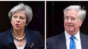 Theresa May will have to decide who will replace Michael Fallon.