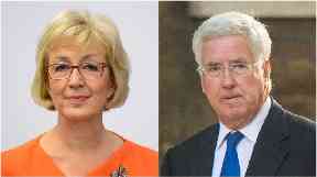Andrea Leadsom and Michael Fallon.