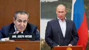 Russia: Professor Joseph Mifsud told Stirling University he had met Vladimir Putin.