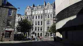 The Green: Man held over city centre attack (file pic).