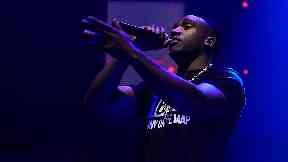Bugzy Malone: Performed in Glasgow on Sunday.