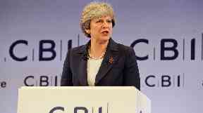 Theresa May: The PM said she is 'determined' to get the reforms rights.