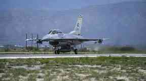 The Holloman Air Force Base in New Mexico, where Devin Patrick Kelley moved passengers and cargo.