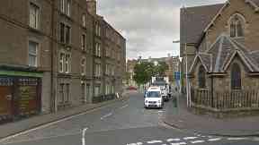 Eliza Street: Engineers called after crash.