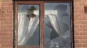 Police said the home caught alight quickly.